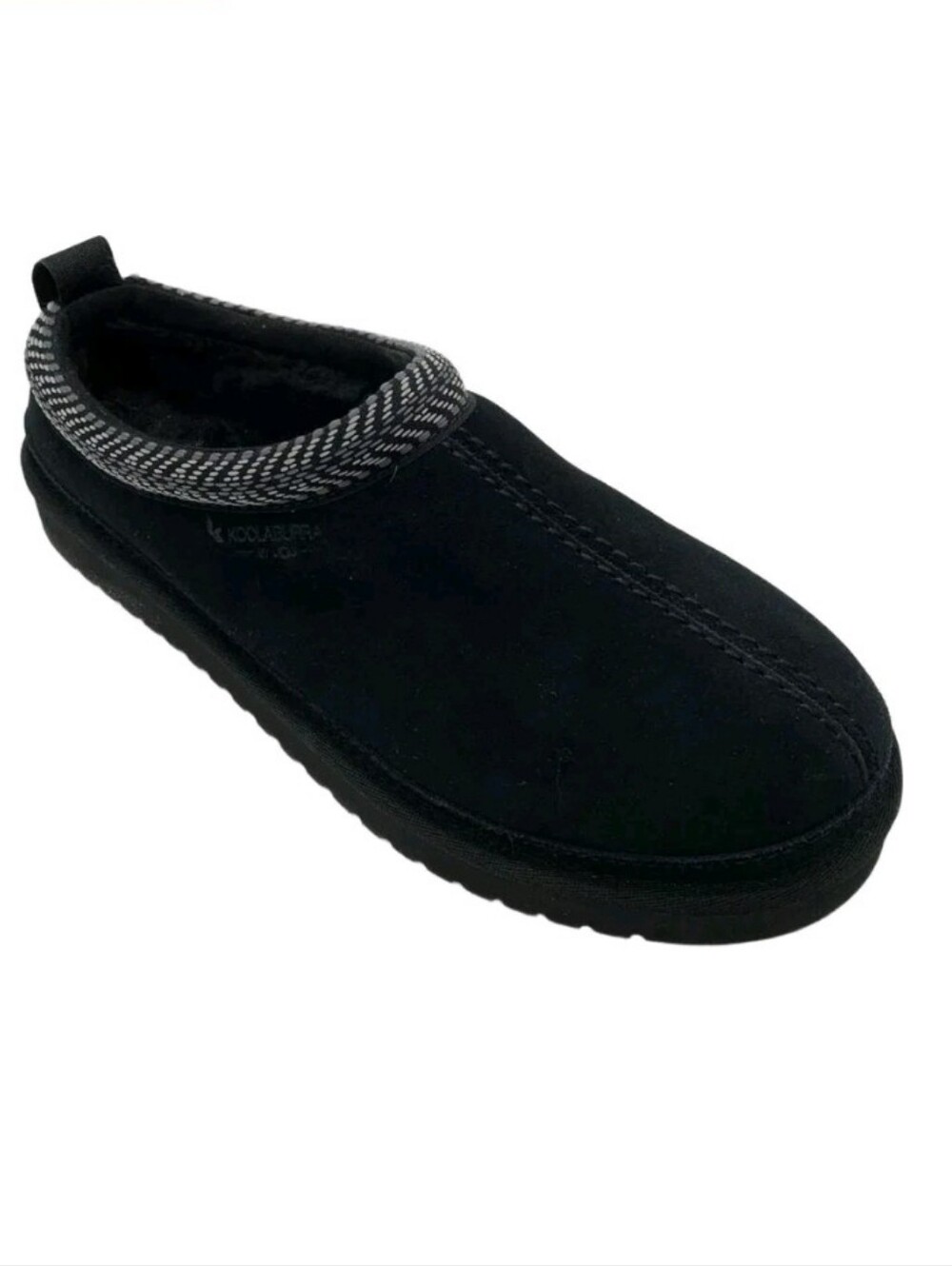 Koolaburra by UGG Burree Platform Slipper Black & Gray US 6